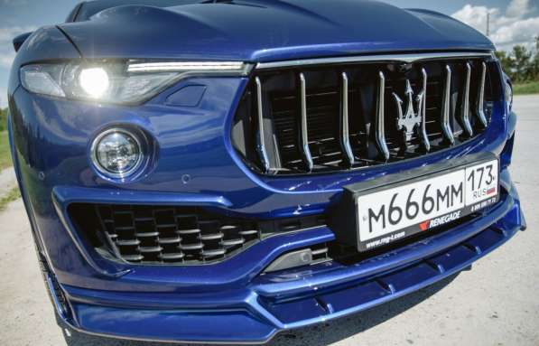 Maserati Levante Front lip " Renegade" в фото 3