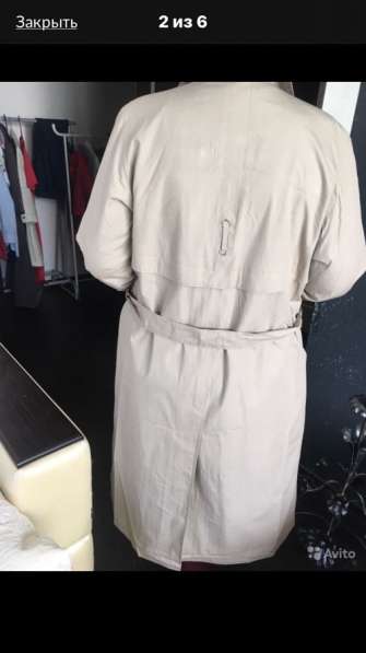 Плащ женский бежевый в Москве фото 6