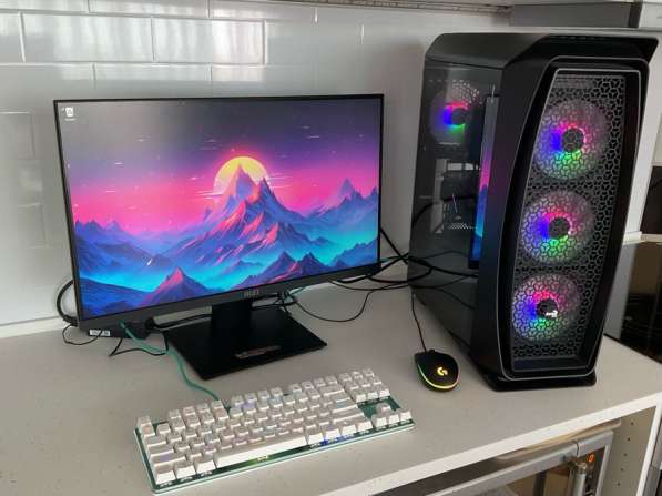 Мощный игровой комьютер полный комплект в Хабаровске фото 4