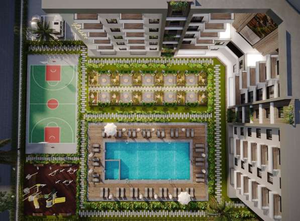 2-к. квартира 60м² Турция, Анталья, Алтынташ в 