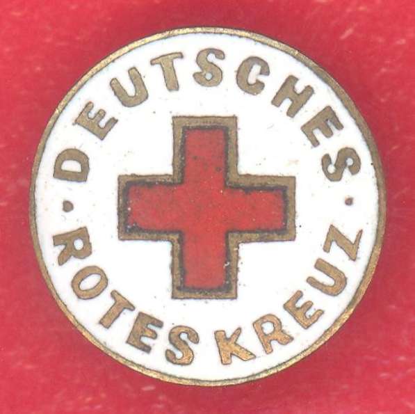 Германия ФРГ членский фрачный знак Немецкий Красный Крест DR