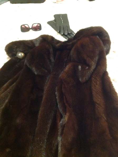 Мех норки Норковая mink fur coat