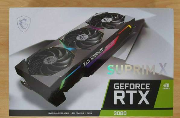 For sell MSI GeForce RTX 3080 SUPRIM X 10GB OC