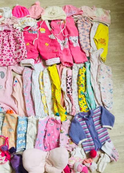 Детские вещи на девочку от 0-5 месяцев в Комсомольске-на-Амуре