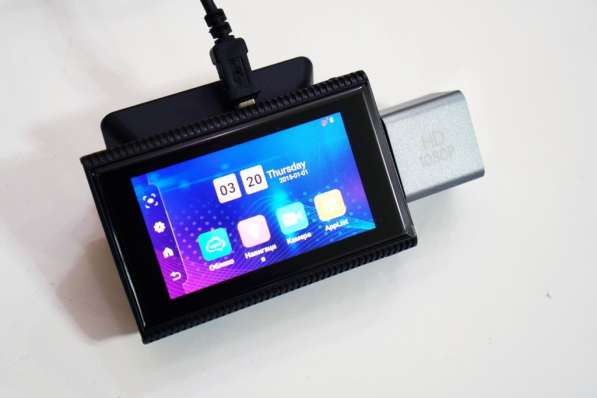 Регистратор DVR K11 2камеры ADAS 3" Full HD 4G GPS WiFi BT