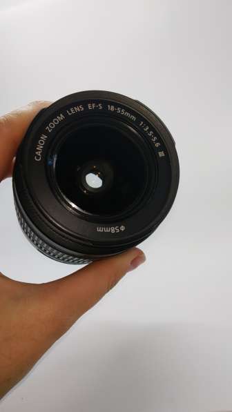 Зеркальный фотоаппарат Canon EOS 750D + объектив EF-S 18-55