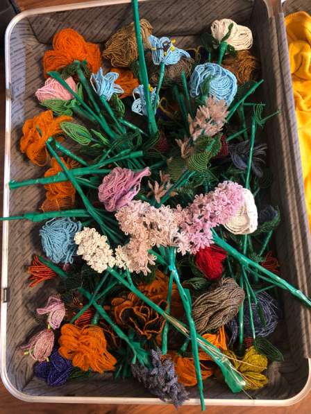 Цветочки ручной работа