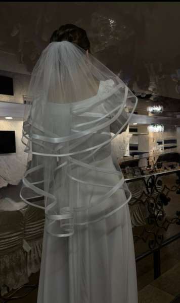 Свадебное платье и фата в 