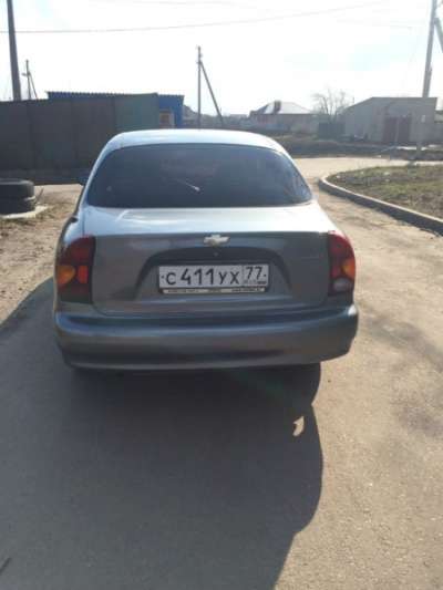 легковой автомобиль Chevrolet Lanos, продажав Белгороде в Белгороде фото 3