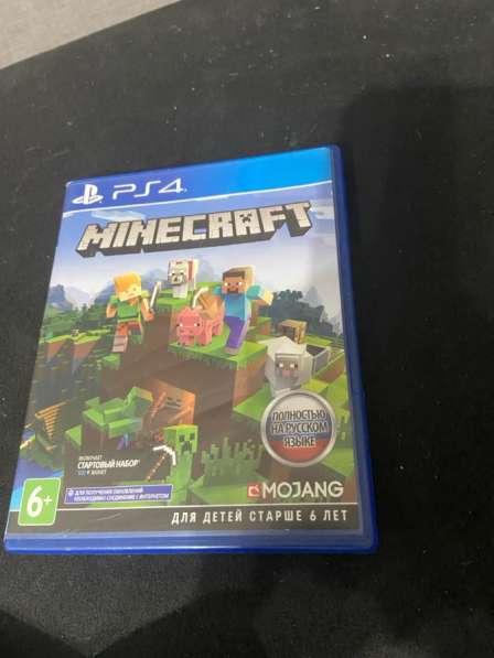 Диск на PlayStation 4 Minecraft