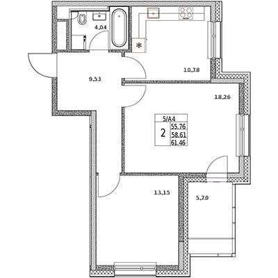 Продам 2х комнатную кв в жк бизнес класса в Москве фото 8