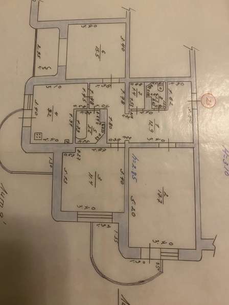 Продается 3-комнатная квартира. Ммкр. Асанбай! в фото 6