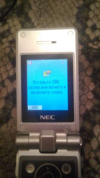 Имиджевый телефон Nec E949 раритет 2005год в Москве фото 3