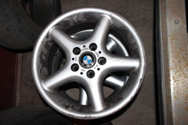Продам диски BMW (оригинал) R17 с резиной, 18 стиль в фото 5