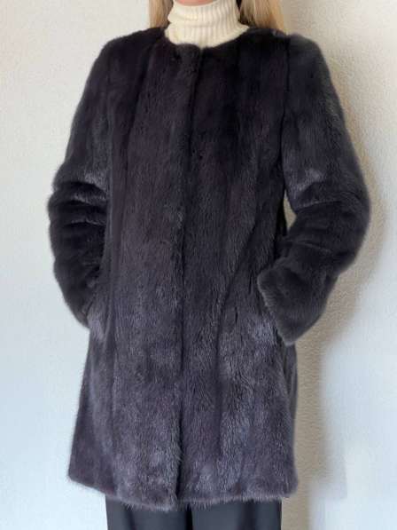 Продается Шуба. Меховое пальто из норки стиль КОКО в фото 4