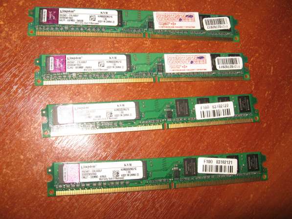 4GB DIMM DDR2 (6400) 4шт. Х 1Gb Kingston KVR800D2N5/1G Retai в Москве фото 3