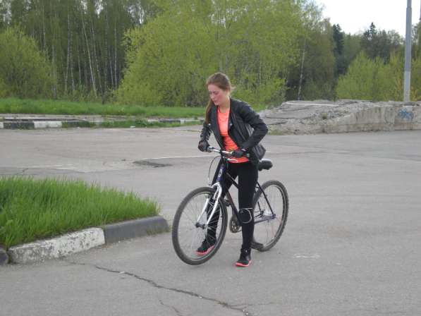Обучение езде на велосипеде в Москве фото 7