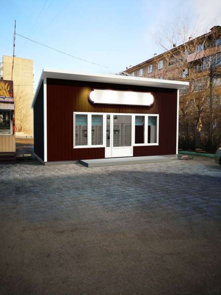 Строительство сборно-разборный павильон в Красноярске фото 4
