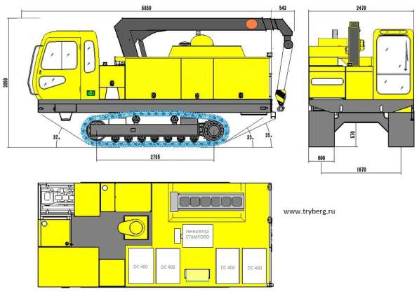 Передвижной сварочный агрегат TRYBERG TWM-180 в Челябинске фото 4