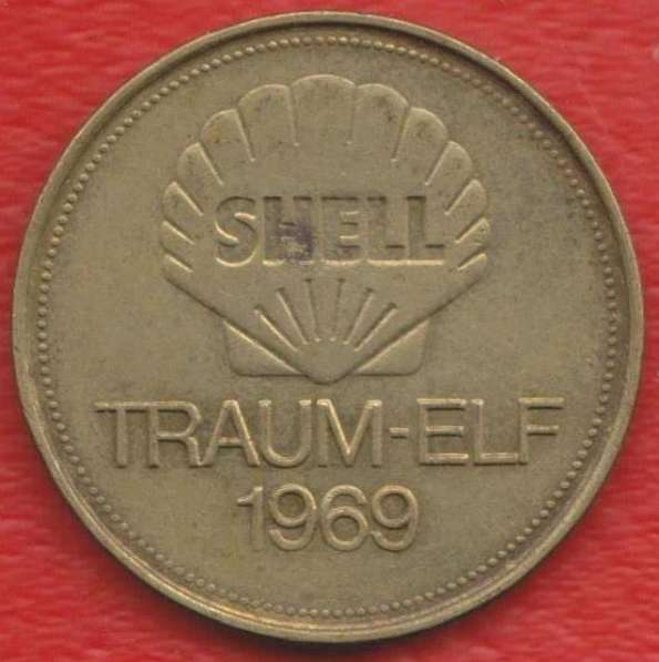 Германия жетон Shell Шелл Уве Зеелер футбол Traum-elf 1969 в Орле