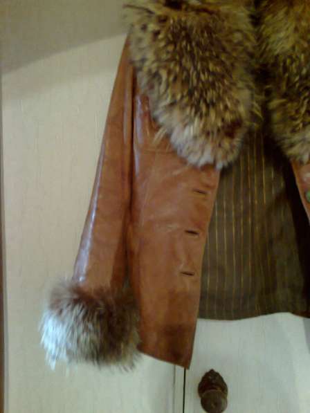 Куртка кожаная межсезонная (зима-осень-весна) в Волгограде фото 8