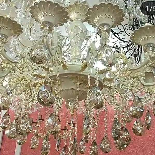 Хрустальные люстры в Москве фото 20