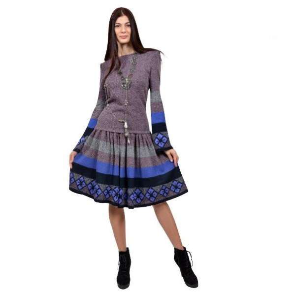 Вязаный комплект в фото 4