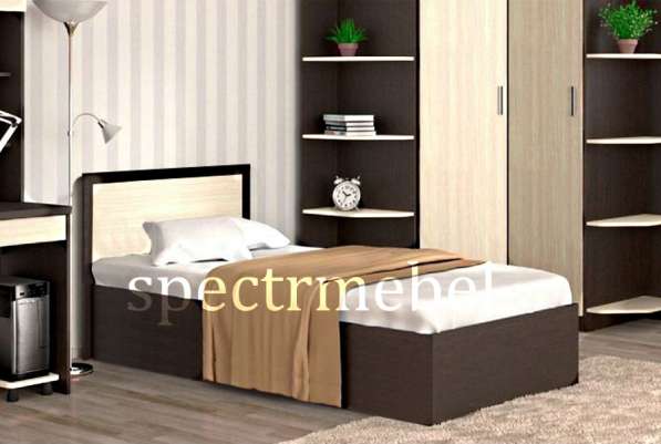 Кровать с матрасом 90х200 в наличии в Москве