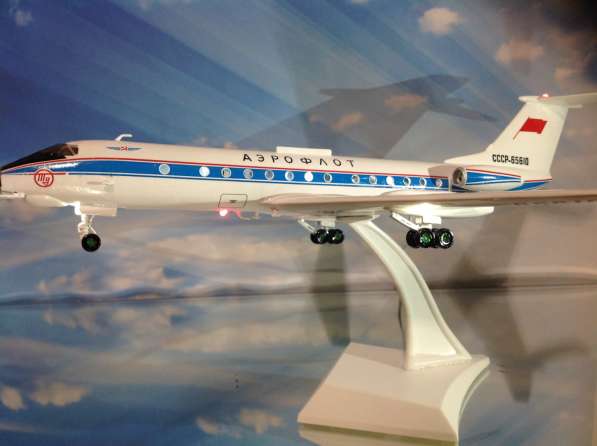 Модель самолета Ту-134.1/100.Пластикарт в Иркутске фото 8