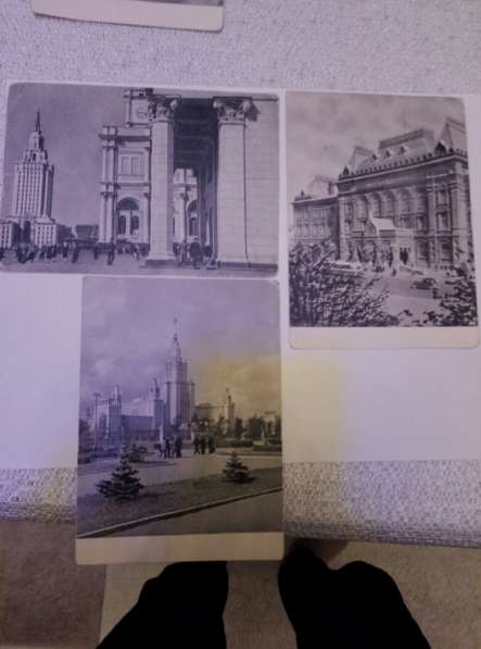 Старые почтовые открытки в Москве фото 16