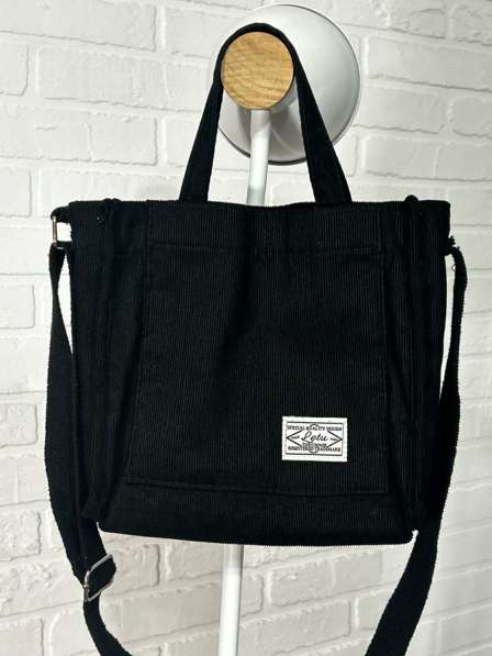 Тоут сумка вельветовая