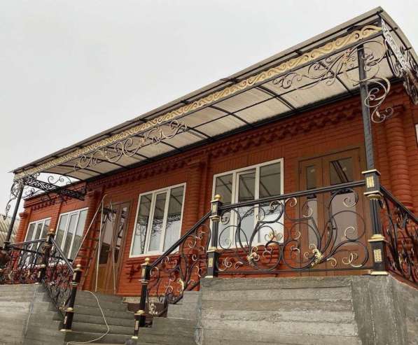 Делаем кованый навесы ворота на заказ в Москве фото 11