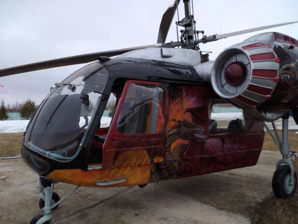 Вертолет ка-26 1975 года в Москве