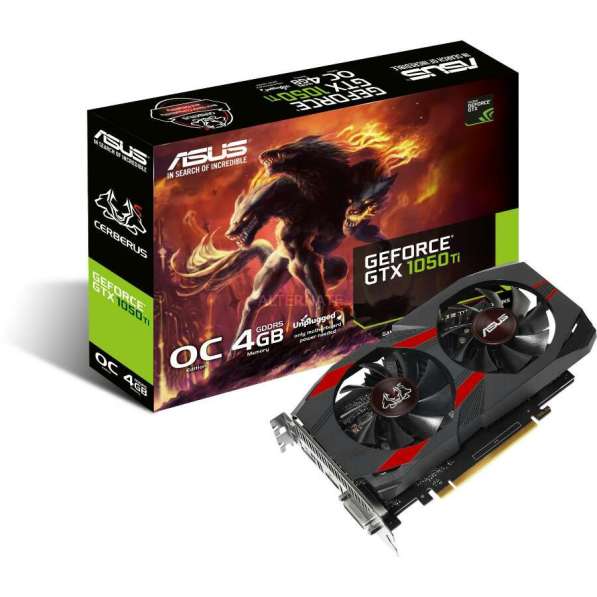 Asus Cerberus gtx 1050ti 4gb