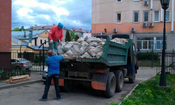 Вывоз мусора, погрузка мусора, Грузчики в Воронеже фото 3