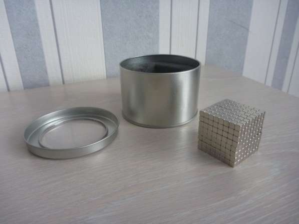 Неокуб 4мм-512 шт. (8*8*8) кубики из серебристого магнита в Красноярске