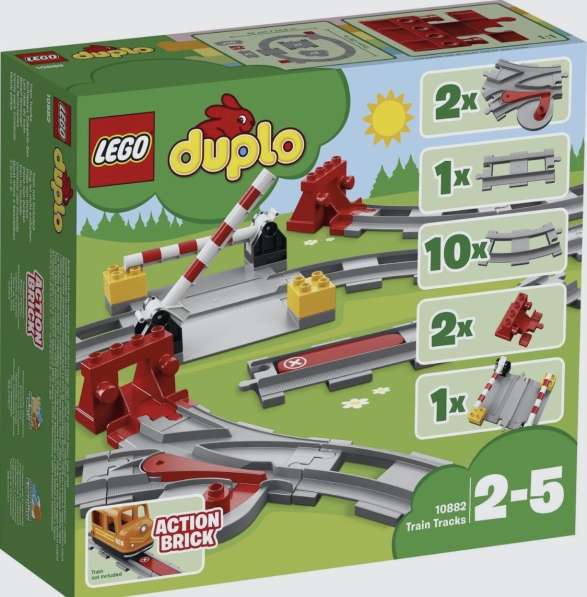 LEGO DUPLO Town 10882 Рельсы