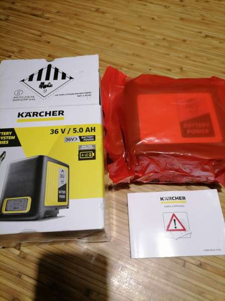 Новые аккомуляторы Karcher 36v 5ah с жк дисплеем в Котельниках фото 4