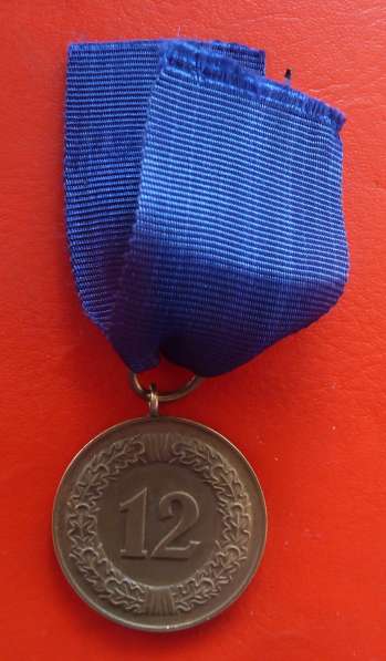 Германия 3 рейх Медаль 12 лет выслуги в Вермахте в Орле фото 8