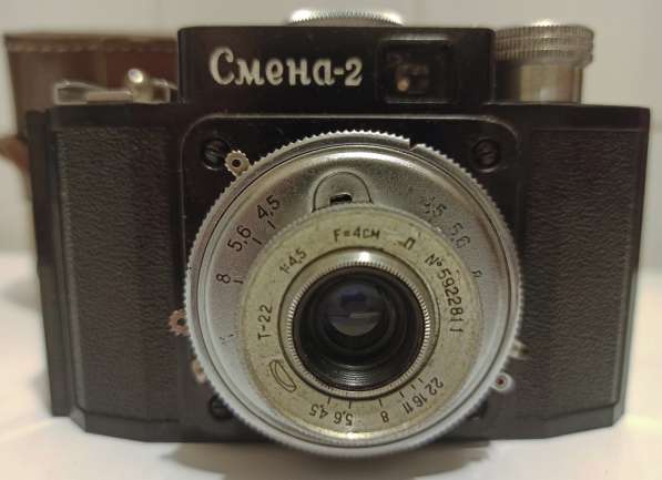 Фотоаппарат Смена-2. Сделано в СССР в Москве фото 7