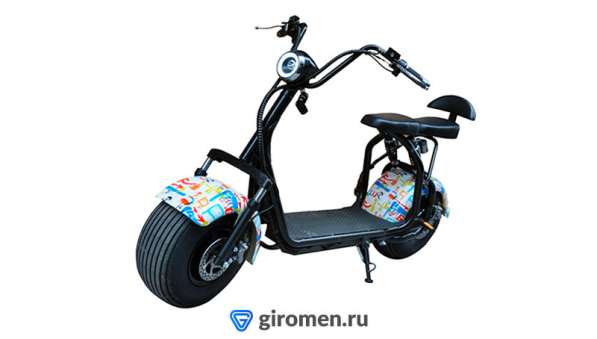 Электроскутер Eco Bike Citycoco Harley 1200w в Санкт-Петербурге фото 7