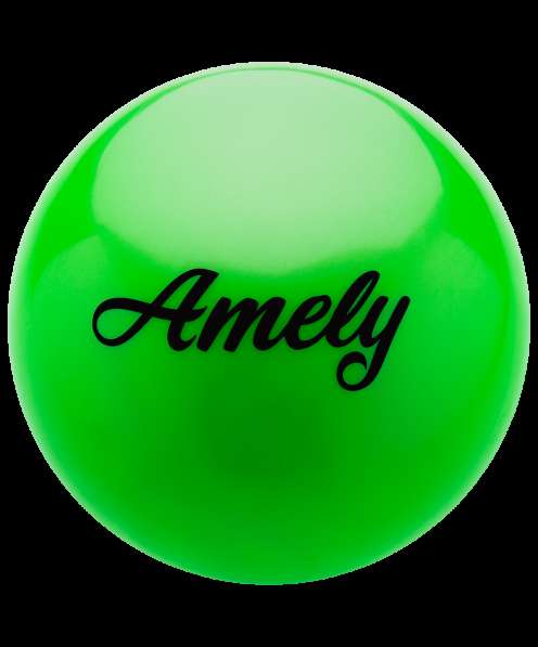 Мяч для художественной гимнастики AGB-101 19 см, зеленый в Сочи