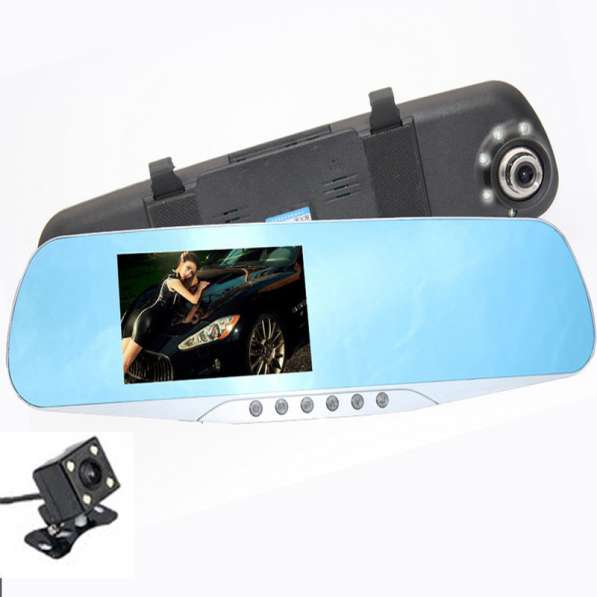 Зеркало-видеорегистратор с камерой (S20)