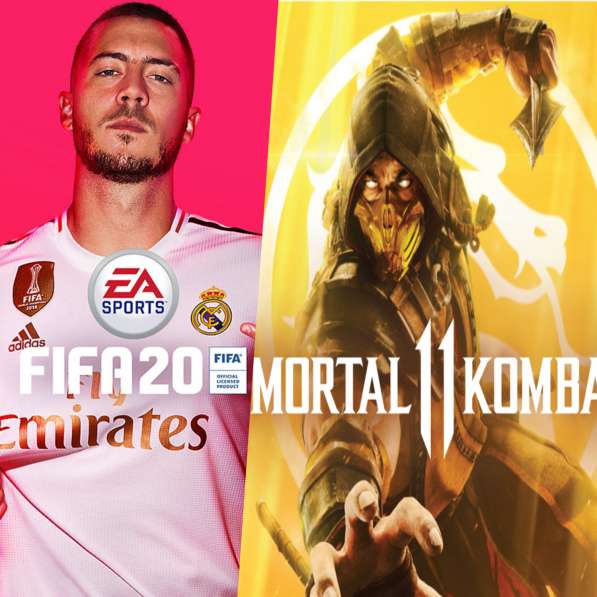 Игры Аккаунты PS4 PlayStation 4 Fifa 20 Mortal kombat 11 в 