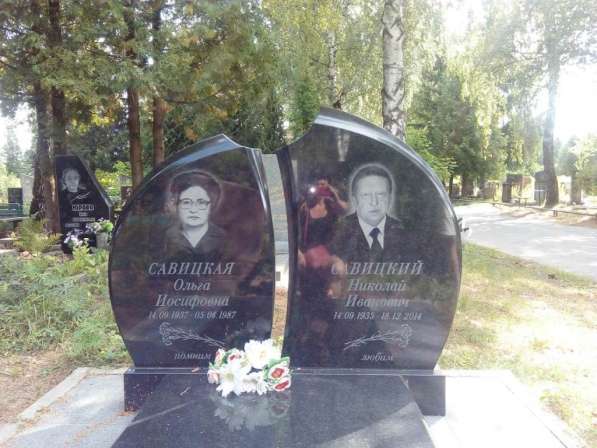 Памятники изготовление, художественное оформление, установка в фото 6