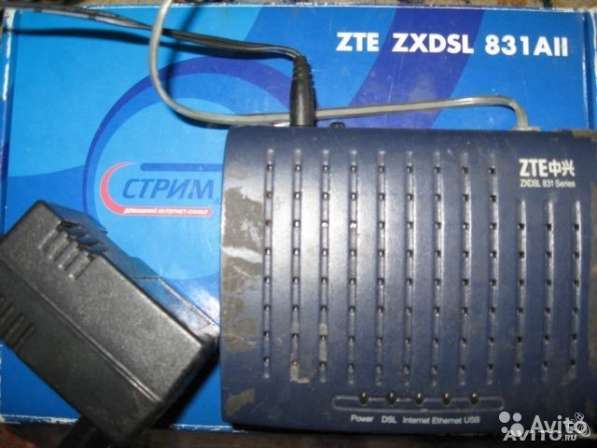 Adsl-модем ZTE 831AII в Москве фото 4