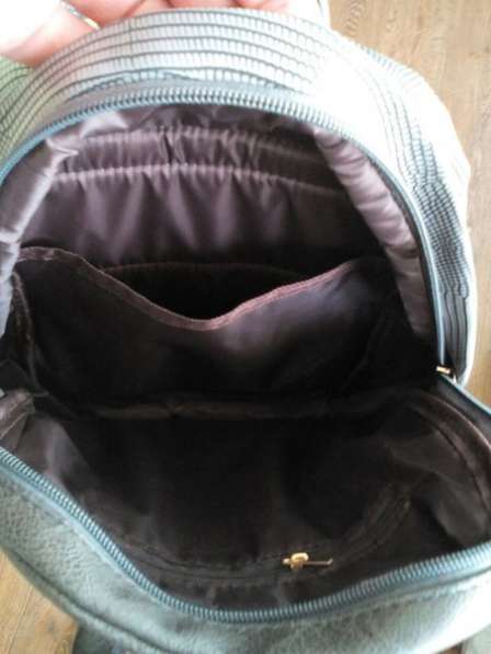 Рюкзак женский из искусственной кожи Серый Розовый Черный в фото 8