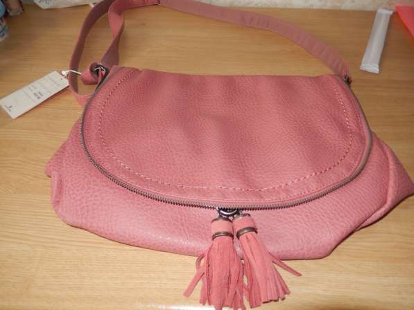 Новая сумка терракотово-розового цвета