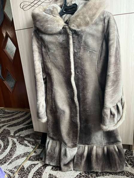 Мутоновая шуба до -30