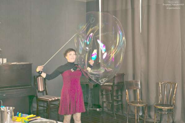 Шоу гигантские пузыри в Екатеринбурге фото 19